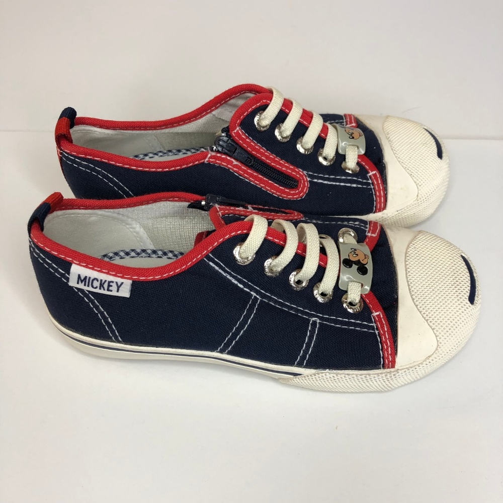 Disney Mickey Unlimited Kids Sneakers Blue Canvas